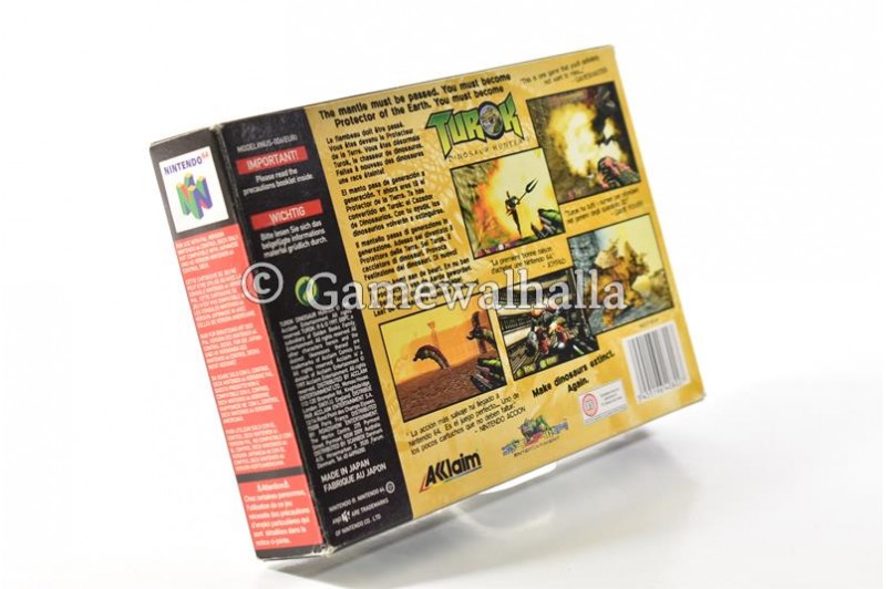 Turok Dinosaur Hunter (cib) - Nintendo 64