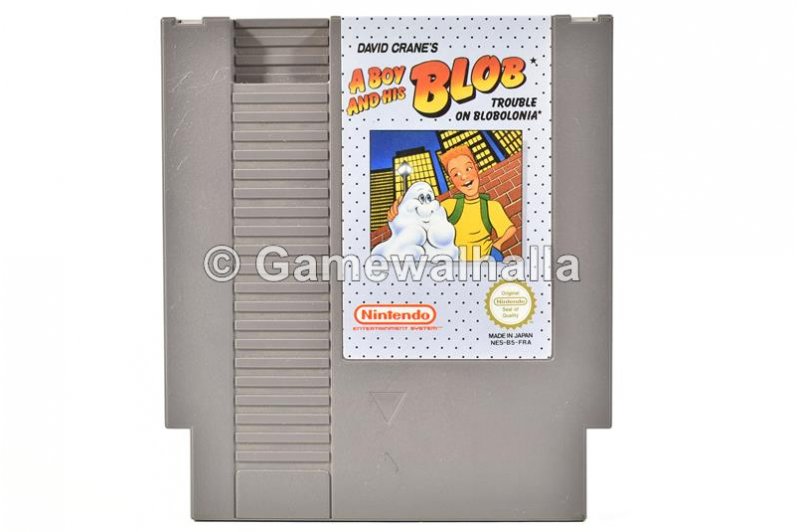 A Boy And His Blob Trouble On Blobolonia (cart) - Nes