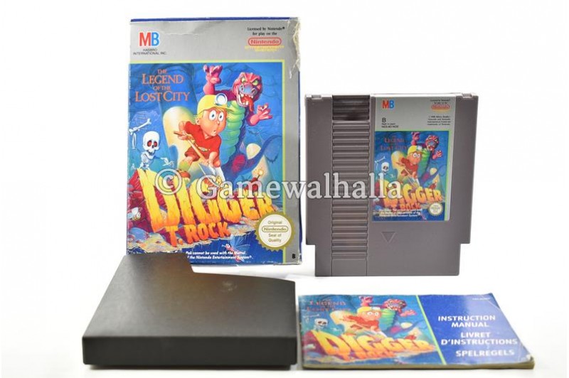 Digger T Rock The Legend Of The Lost City (cib) - Nes