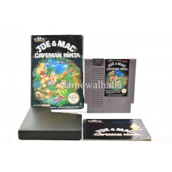 Joe & Mac Caveman Ninja (Pal A - cib) - Nes