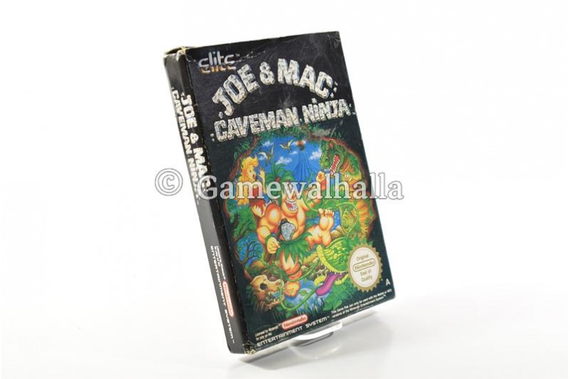 Joe & Mac Caveman Ninja (Pal A - cib) - Nes
