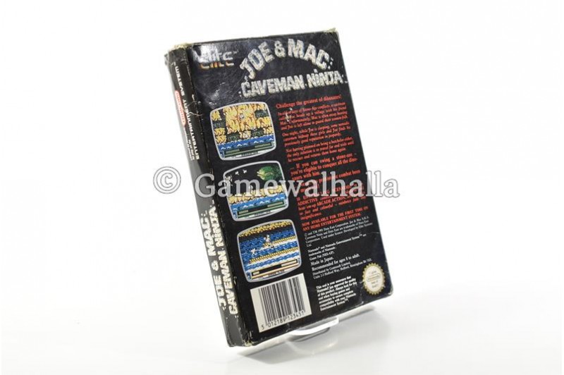 Joe & Mac Caveman Ninja (Pal A - cib) - Nes