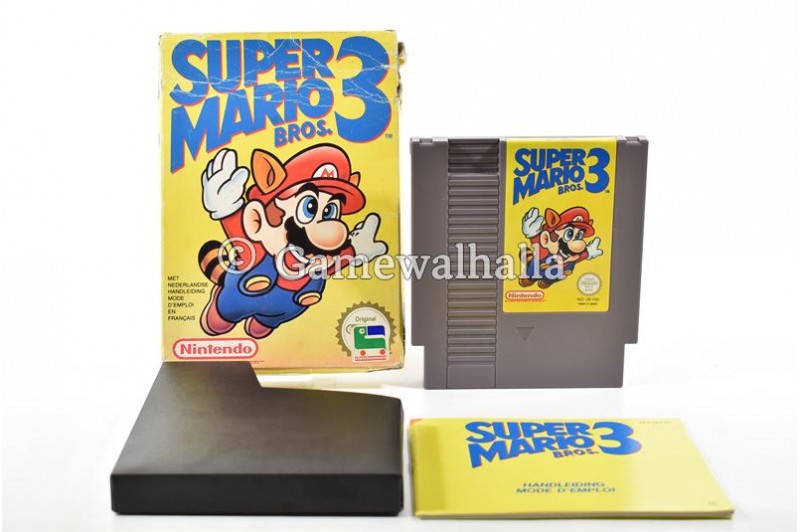 Super Mario Bros 3 (état usé - cib) - Nes