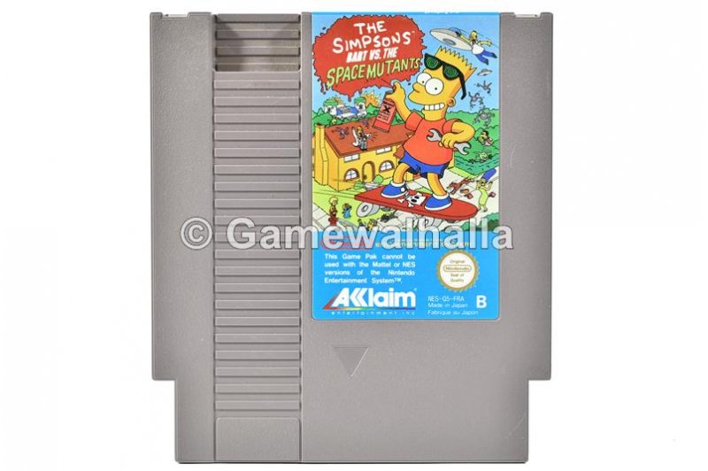 The Simpsons Bart Vs The Space Mutants (cart) - Nes