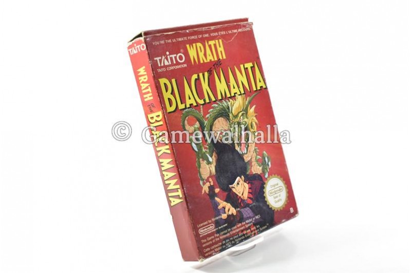 Wrath Of The Black Manta (cib) - Nes