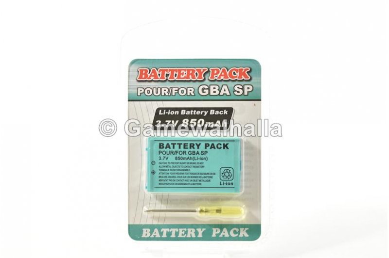 Nouvelle Batterie (neuf) - Gameboy Advance SP