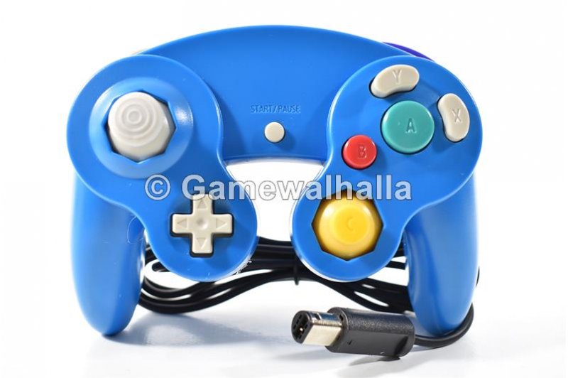 Crifeir The Wired Controller for Gamecube NGC Wii Video Game Blue Purple 