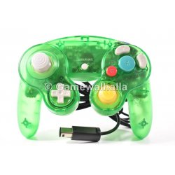 Gamecube Controller Crystal Dark Green (nieuw) - Gamecube