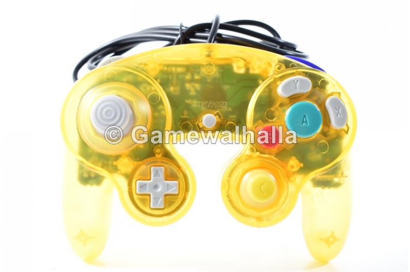 Gamecube Controller Crystal Yellow (new) - Gamecube