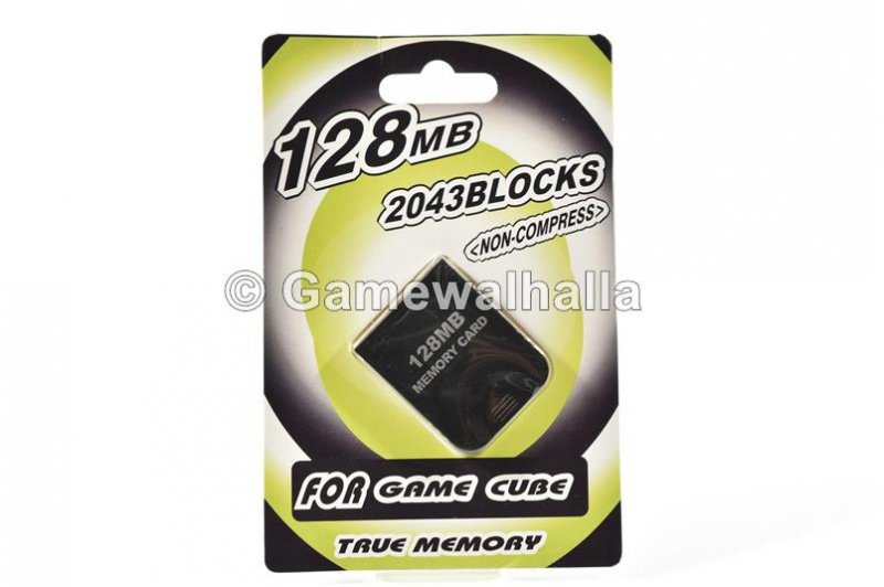 Gamecube Memory Card 128 MB (nieuw) - Gamecube