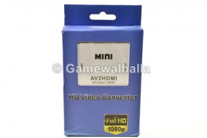 Mini AV2HDMI HD Video Converter (sluit uw retro console aan op een moderne TV)