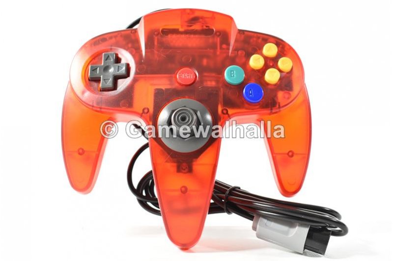 N64 Controller Crystal Red (nieuw) - Nintendo 64