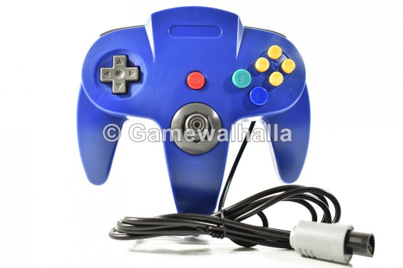 N64 Controller Blauw (nieuw) - Nintendo 64 N64 Controller Blauw (nieuw) - Nintendo 64