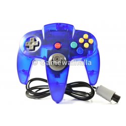 N64 Controller Crystal Blue (new) - Nintendo 64