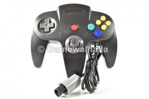 N64 Controller Zwart (nieuw) - Nintendo 64