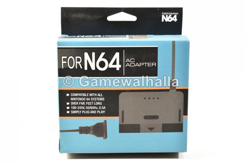 Stroomadapter (nieuw) - Nintendo 64
