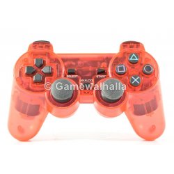 PS2 Controller Draadloos Crystal Red (nieuw) - PS2