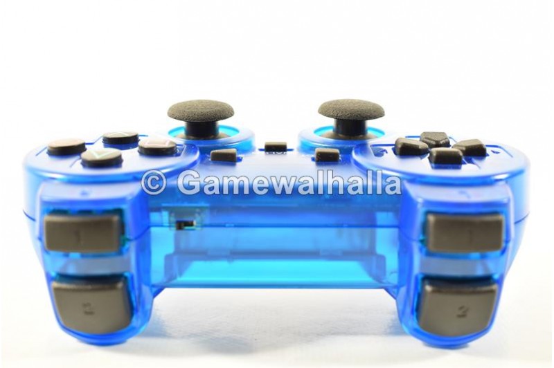 PS2 Controller Draadloos Crystal Blue (nieuw) - PS2