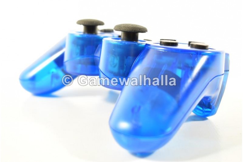 PS2 Controller Draadloos Crystal Blue (nieuw) - PS2