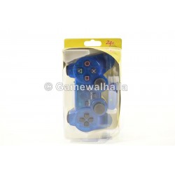 Manette PS2 Sans Fil Crystal Blue (neuf) - PS2