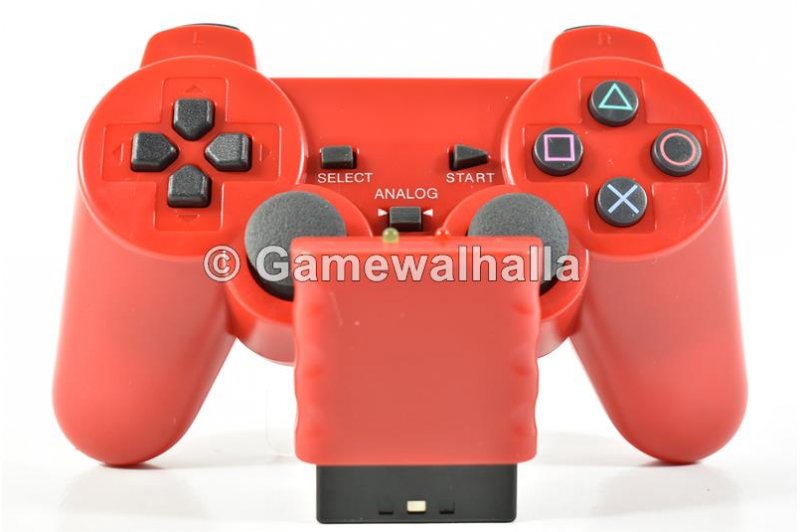 Wireless PS2 Controller Red (new) - PS2