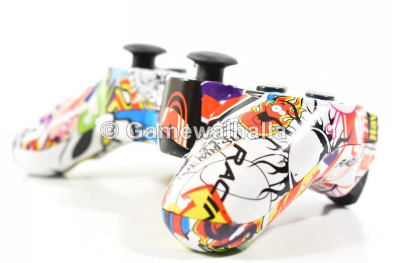 Manette PS3 Sans Fil Sixaxis Doubleshock Artistico (neuf) - PS3