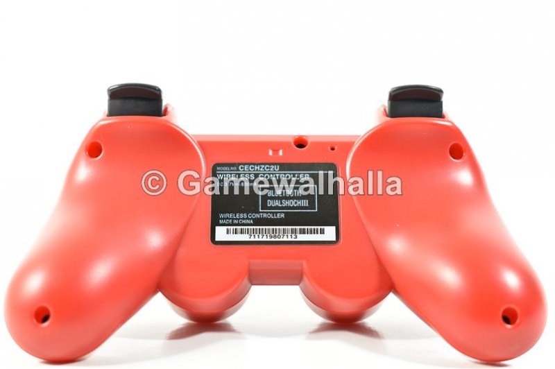 PS3 Controller Draadloos Sixaxis Doubleshock Rood (nieuw) - PS3