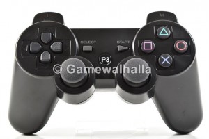 PS3 Controller Wireless Sixaxis Doubleshock Black (new) - PS3