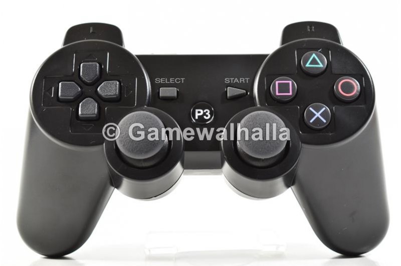 PS3 Controller Wireless Sixaxis Dual Shock III Black (new) - PS3