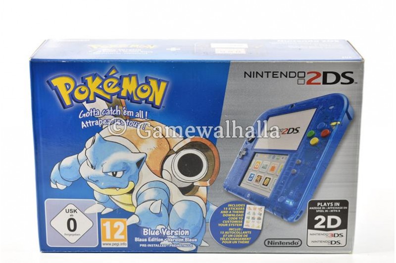 Nintendo 2DS Console Pokemon Blue Version (new) - 3DS