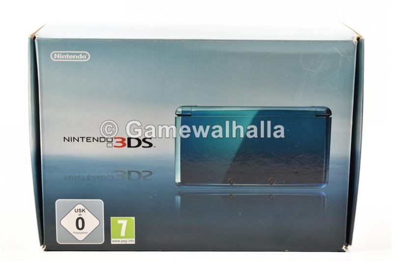 Nintendo 3DS Console Aqua Blue (boxed) - 3DS