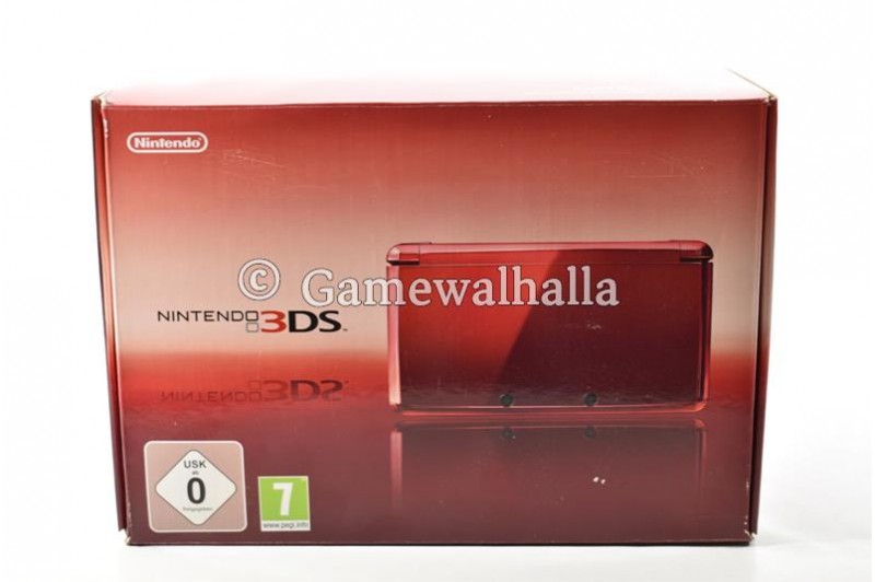 Nintendo 3DS Console Metallic Red (boxed) - 3DS