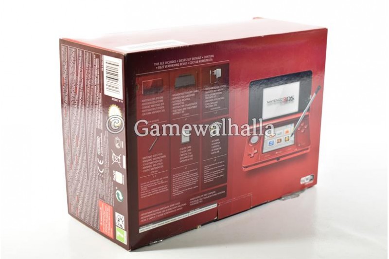 Nintendo 3DS Console Metallic Red (boxed) - 3DS