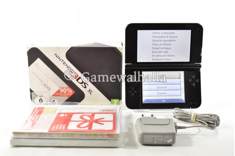 Nintendo 3DS XL Console Black (boxed) - 3DS