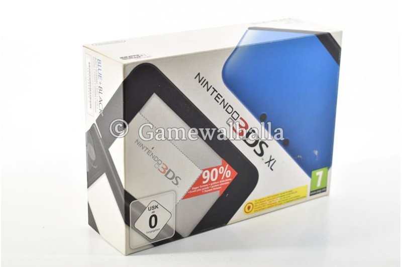 Nintendo 3DS XL Console Blue + Black (boxed) - 3DS