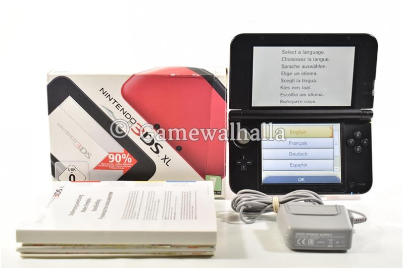 Nintendo 3DS XL Console Rood Zwart (boxed) - 3DS