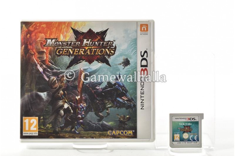 Monster Hunter Generations (no instructions) - 3DS