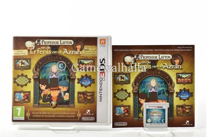 Professor Layton En De Erfenis Van De Azran - 3DS