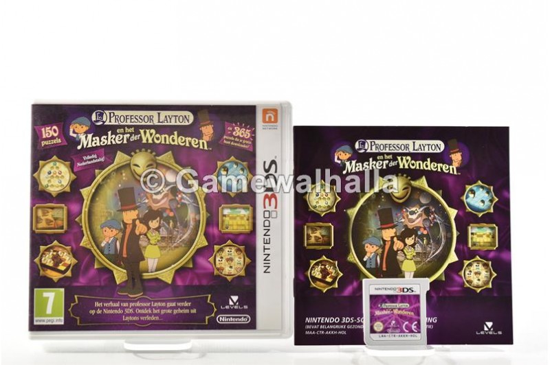 Professor Layton En Het Masker Der Wonderen - 3DS