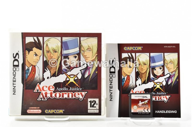 Phoenix Wright Ace Attorney Apollo Justice - DS