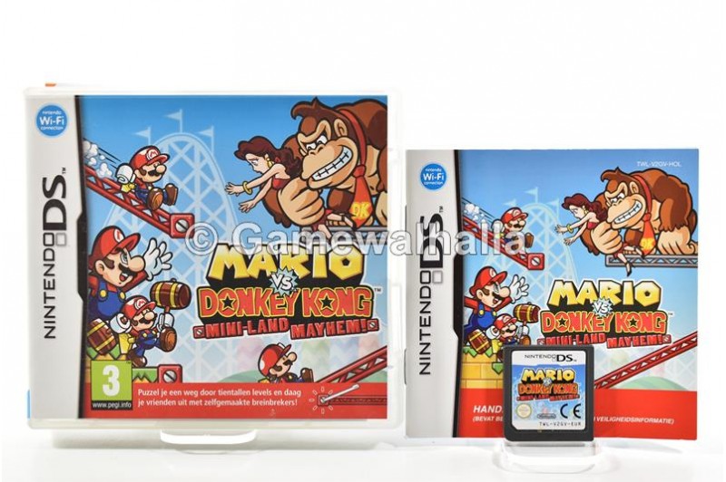Mario Vs Donkey Kong Mini-Land Mayhem - DS Mario Vs Donkey Kong Mini-Land Mayhem - DS