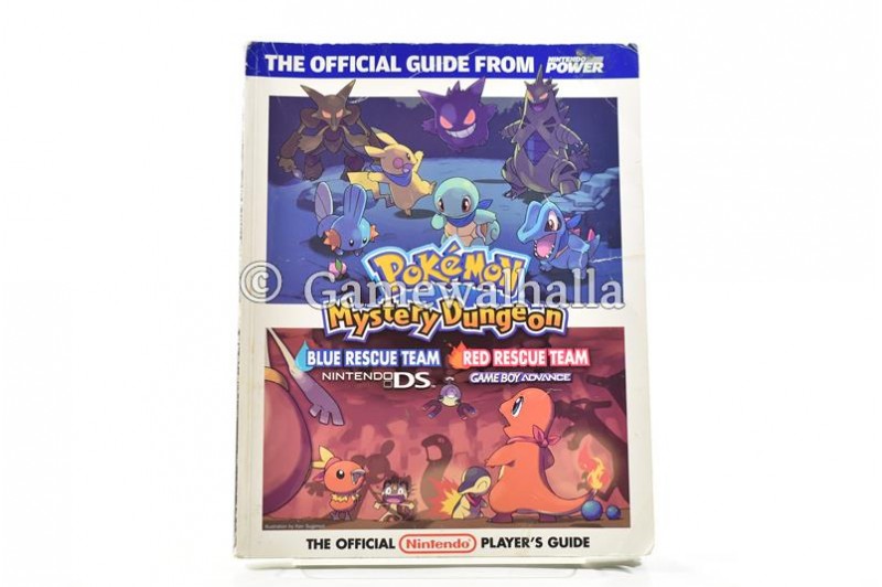 Pokemon Mystery Dungeon Blue|Red Rescue Team The Offcial Guide From Nintendo Power - DS