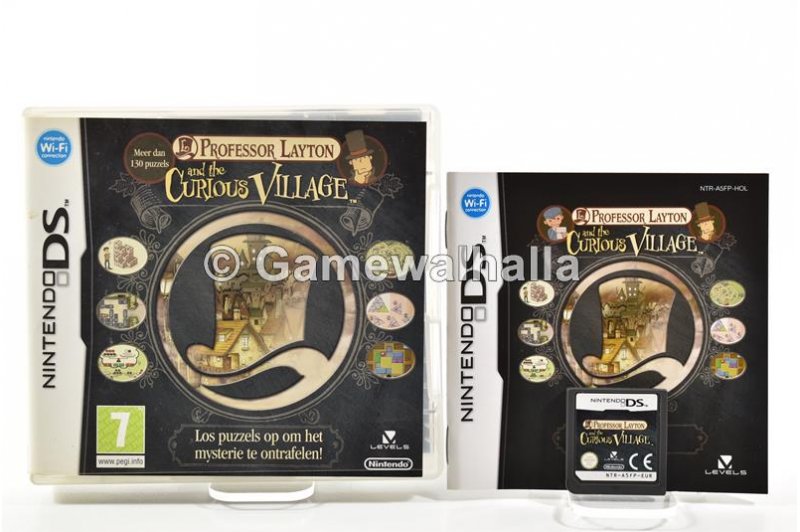 uitspraak Vaak gesproken extract Professor Layton And The Curious Village - DS kopen? 100% garantie |  Gamewalhalla