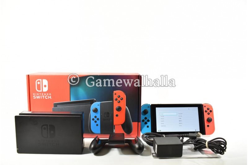 Nintendo Switch Console Red Blue (boxed) - Nintendo Switch