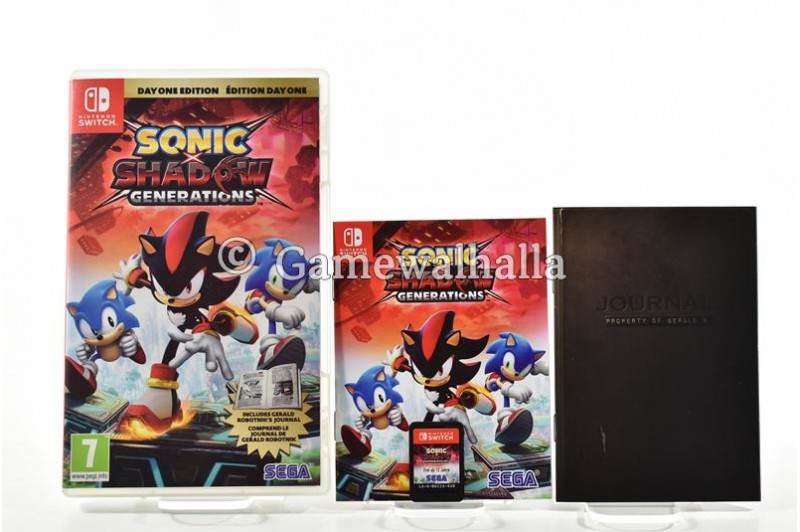 Sonic X Shadow Generations Edition Day One - Nintendo Switch
