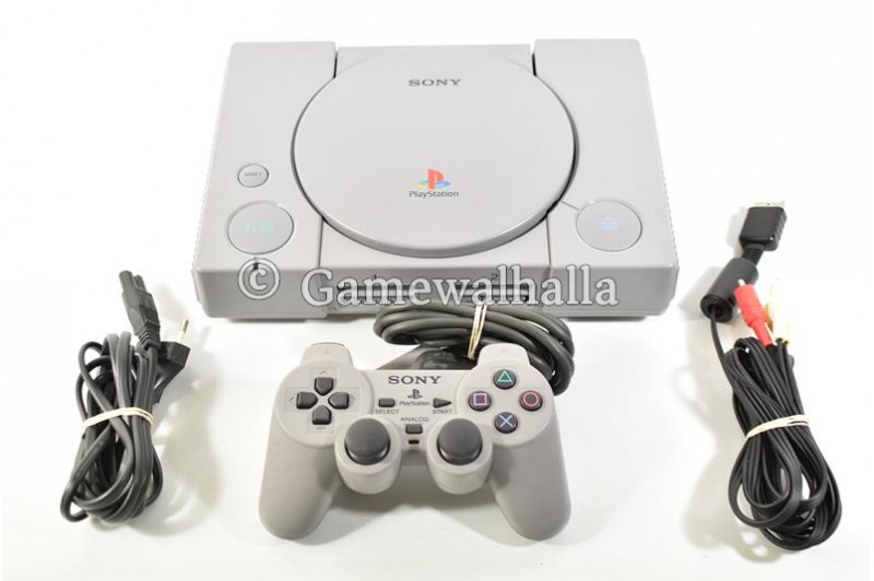 PS1 Console Dual Shock Pack (modded - boxed) - PS1
