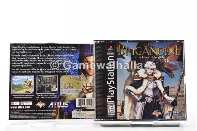 Brigandine The Legend Of Forsena (ntsc) - PS1