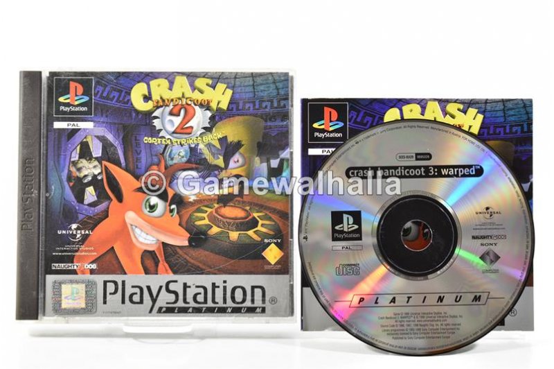 Crash Bandicoot 2 Cortex Strikes Back (platinum) - PS1