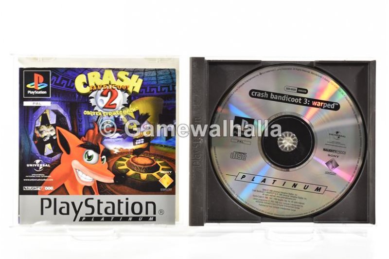 Crash Bandicoot 2 Cortex Strikes Back (platinum) - PS1