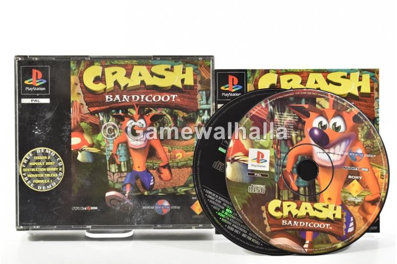 Crash Bandicoot (Big Box + demo) - PS1